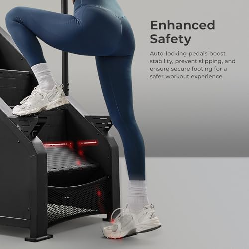 Image of Sunny Health & Fitness Smart Commercial Grade Stepper Stair Climber