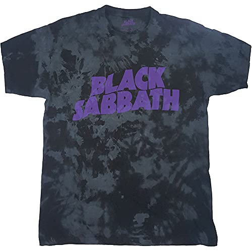 Image of Black Sabbath Wavy Logo Official Tee T-Shirt Mens Unisex (XX-Large)