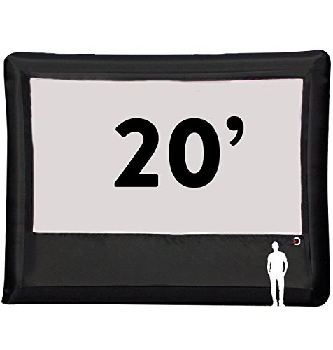 Pantalla Inflable Profesional Elite Outdoor Movies 23 pies miniatura 3