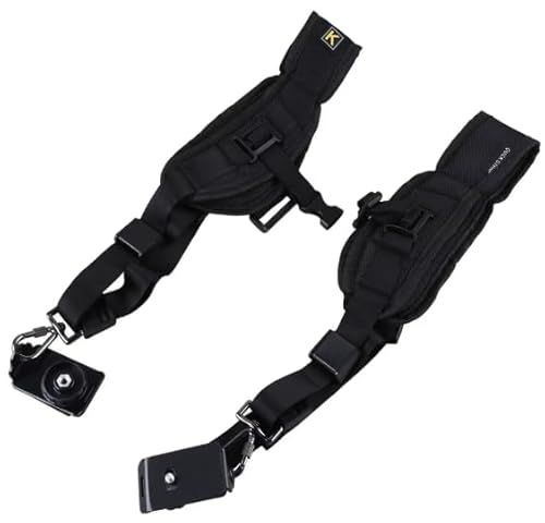 Alça De Ombro Dupla Para Câmera Com Engate Rápido, Engates de Segurança, para Câmera DSLR, Acessório