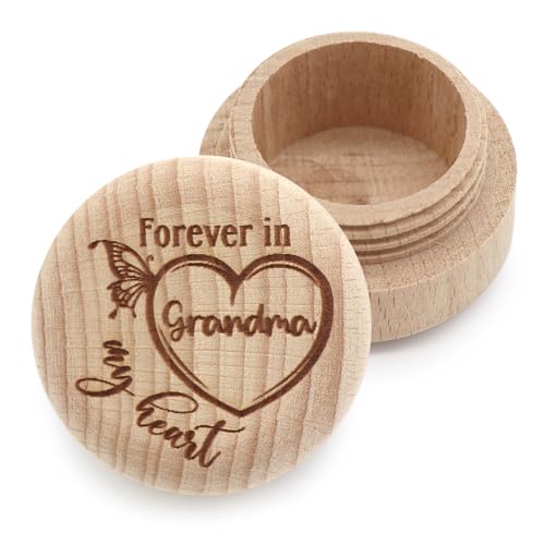 Personalized Memorial Hair Keepsake Box for Loss