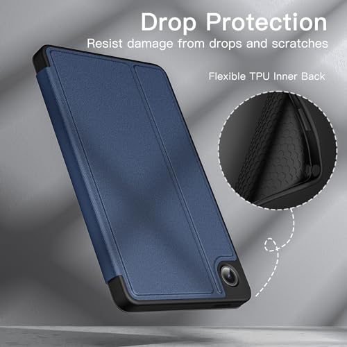 Image of JETech Cover Case for Samsung Galaxy Tab A9 8.7-Inch 2023, Slim Folio Stand Protective Tablet Cover, Multi-Angle Viewing (Navy)