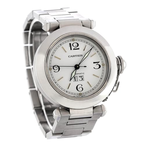 Pre-Loved Pasha C Big Date Automatic Watch Stainless Steel 352