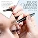 Tweezer Guru Tweezers for Women - Slant Pointed Precision Tweezers for Eyebrows & Ingrown Hair Removal - Blackhead and Splinter Tweezer with Sharp Needle Nose Point for Plucking (Bright Pink)