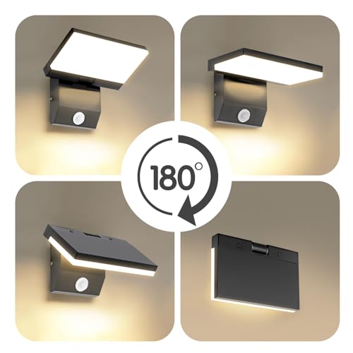 Applique murale LED 36W blanc chaud 3000K avec panneau orientable - 4