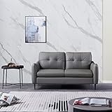 【Hohe Qualität】Gefüllt mit hochelastischem Schwamm, mittelweich und hart. Dieses Sofa wurde sorgfältig aus hochwertigem Material ausgewählt, es ist sehr weich und fällt nicht zusammen