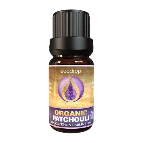 Ecodrop Organic Patchouli Essential Oil, 10ml Cover