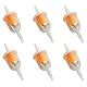6 Stück Benzinfilter Kraftstofffilter Universal Sprit Filter 6mm 8mm für Moped Motorrad Roller Rasenmäher PKW KFZ,Kraftstofffilter Diesel,Dieselfilter,Mehrweg-Kraftstofffilter Transparenter Bauweise