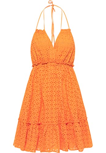 Robe d'été isha broderie perforée pour vos journées ensoleillées et terrasses