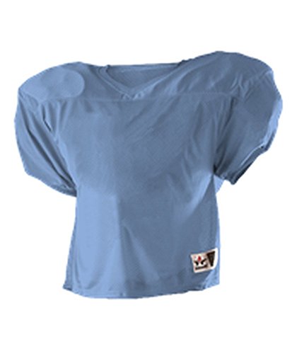 Alleson Youth Practice Football Jersey Columbia Blue M 705Y 705Y-CB-M