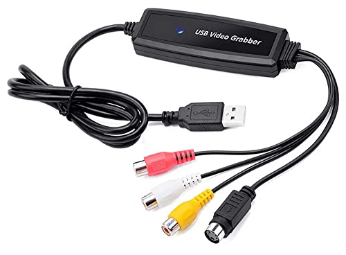 Plug-And-Play Composite Rca S-Video Audio Capture To Usb Dvr Adapter For Pc #TOP16