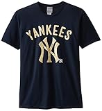 MLB Seattle Mariners Men's 58W Tee, Navy, Medium
