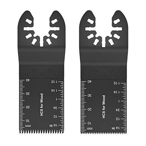 Ginorgee Oscillerende Tool Accessoires - 108 Stks Metalen Hout Oscillerende Multitool Zaagbladen, Quick Release, Fit… - Image 3