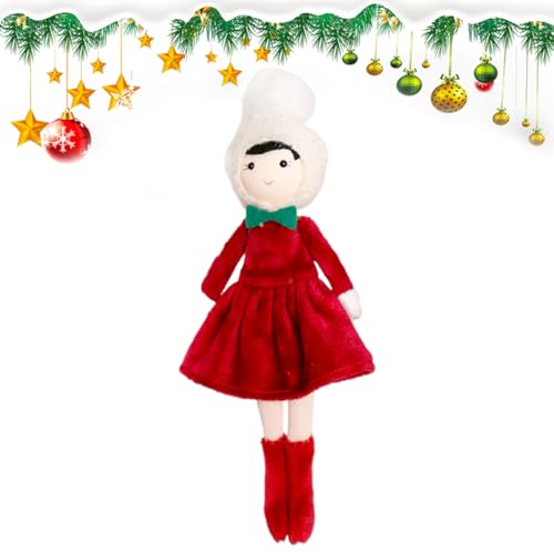 Fierudeng Juldekoration – dockor juldekoration | festliga tillbehör för kransar, inomhus och utomhus, bord, fönster, dörrar, entré och