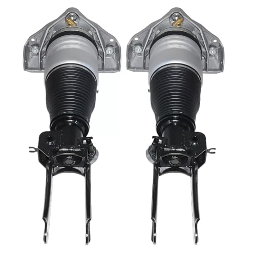 Car Shock Absorbers 1Pair Front Air Suspension Shock Struts For Q7 2006-2016 Air Suspension And Electronic Shock Control Strut Shock Absorbers