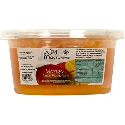 Wild Monk Mango Popping Boba for Drinks Cover