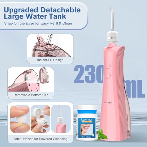 Brosse à dents électrique 2 en 1 avec hydropulseur dentaire intégré - 4