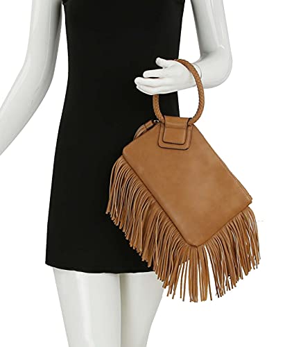 Womens Clutch Purse Wristlet Wallet Evening w/Hand Strap Casual Formal Vegan Leather - Metro Muse – Bild 4