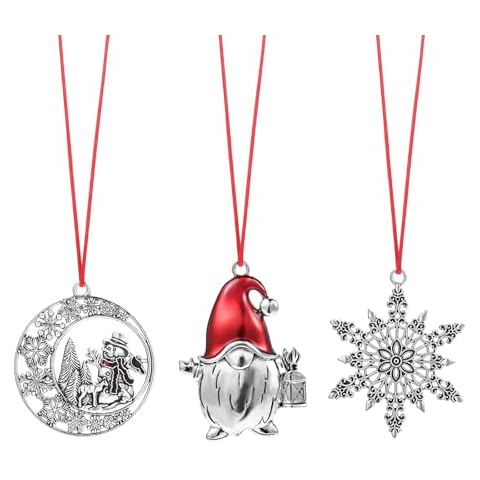 Gjinxi 2024 Christmas Snowman Ornaments Cover