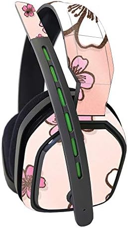 MightySkins Glossy Glitter Skin Compatible with Astro A10 Headset - Cherry Blossom | Protective, Durable High-Gloss Glitter Finish | Easy to Apply and Change Styles | Made in The USA image 4