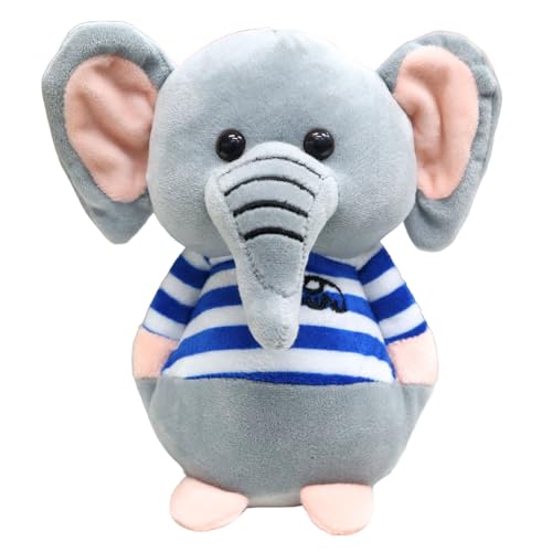 Image of TOYTALES Baby Elephant Plush Soft Toy | Cute Stuffed Animal for Kids, | Soft Toy Elephant for Boys & Girls | Home Decor 20cm (Assorted Colours)