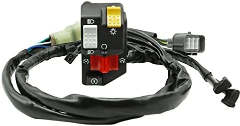 Left Handlebar Start/Kill/Headlight Switch Assembly For Honda TRX350 Rancher 350 ATV (2000-2005)