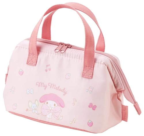 Skater KGA0 Insulated Lunch Bag for Kids Lunch Box - Sanrio My Melody Big Ribbon for Girls