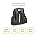 Kensington Contour Laptop Bag - 15.6 Inch Laptop Backpack for Men & Women, Ergonomic, Water Resistant and has SnugFit Protection System, Black (1500234)
