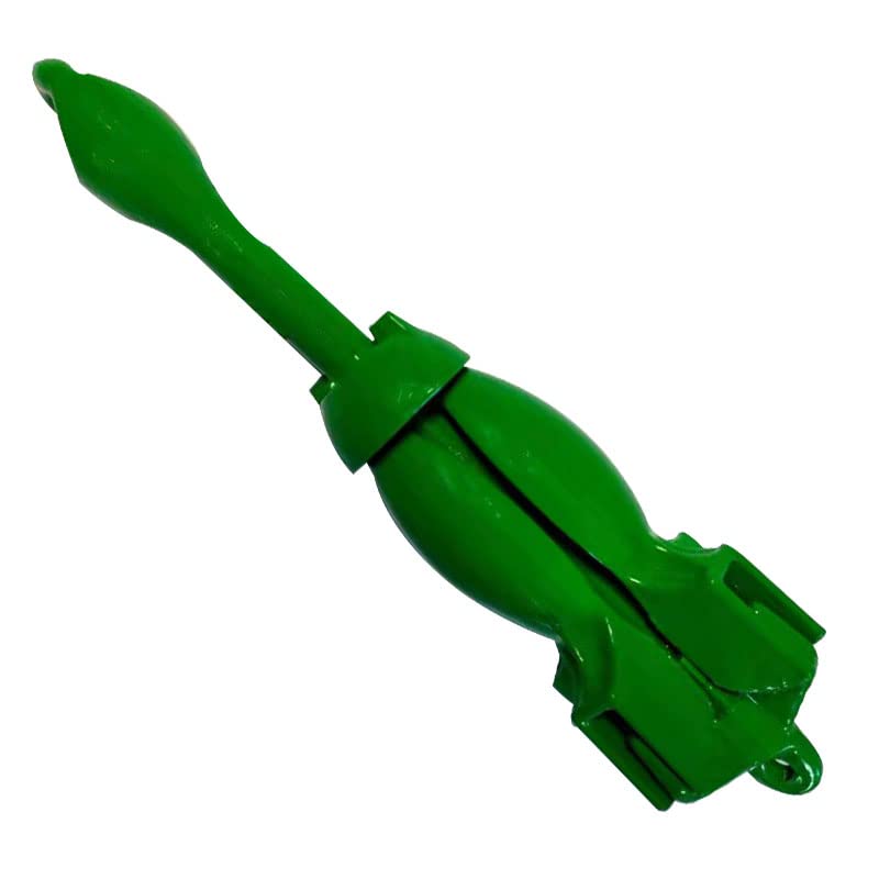 Ancre pliante en acier galvanisé avec sac de rangement - Kit de bouée portable - Système d'ancrage à grappin - Vert
