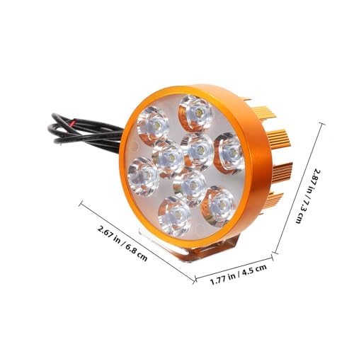 Luces LED para motocicleta en aleación de aluminio resistente para carretera 2