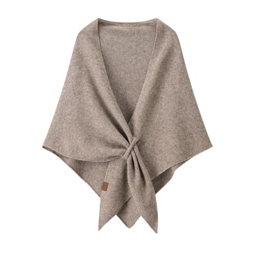 Pashmina Shawl Wraps for Women,Soft Knitted Shawl Blanket, Winter Shoulder Wrap Scarf & Poncho Sweater