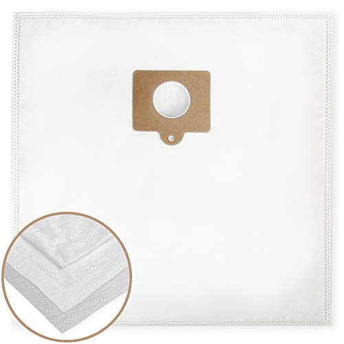 LotFancy 12Pcs Cloth HEPA Vacuum Cleaner Bags Replacement for Kenmore Canister Type c/q 5055, 50557, 50558, 20-50104, 20-53291, 20-53292 and Panasonic C-5 & C-18