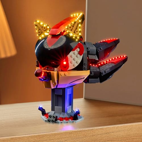 Kyglaring LED Lighting Kit for Lego Sonic The H' Edgehog: Shadow The H' Edgehog Model Set, Compati