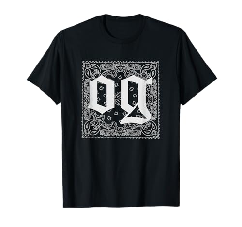 OG Shirts For Men Original Gangster East Los Cholo Lowrider T-Shirt