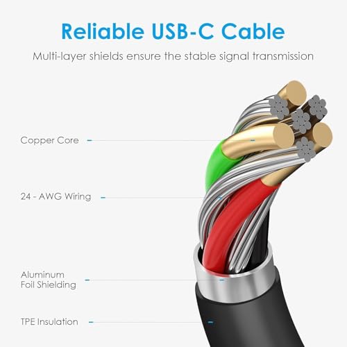 Image of Original Fast Cable for 68W Turbo C-Type Power Fast Type C Cable for Motorola Edge 60 Pro /Edge 50 Pro /Razr 50 Ultra /Moto G84 /G54 /Moto E40 /Moto G35 /Edge 40 Neo & Support Other USB C Device