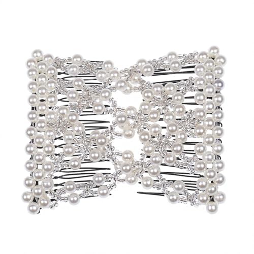 Lovef Peine Accesorio para Cabello Blanco miniatura 1