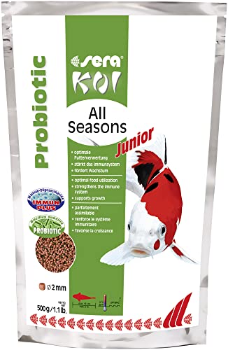 Sera Koi Junior All Seasons Pet Food, 1.1 lb/500 g/Small