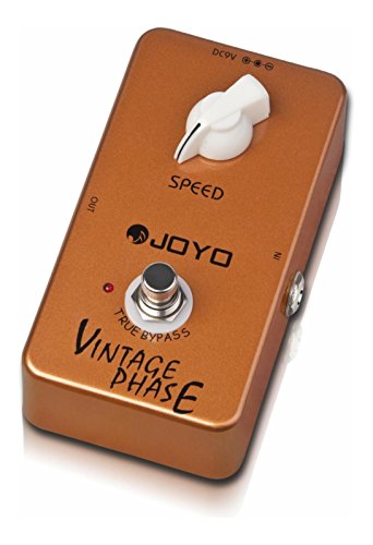 Pédale d'effet vintage JOYO JF-06 guitare électrique avec boîtier True Bypass et pile 9V