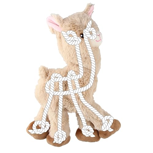 Nobby Plüschalpaka mit Seil innen 30 cm