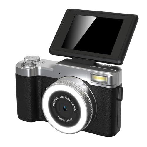 Cámara Digital Andoer 4K 48MP Zoom 18X Compacta Negra miniatura 1
