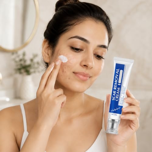 Image of Scar Removal Cream for Face & Body 30g | Silicone Scar Care Cream for Old & New Scars | Supports Skin Repair & Smooth Appearance | Suitable for Stretch Marks, Acne Marks & Surgical Scar Care