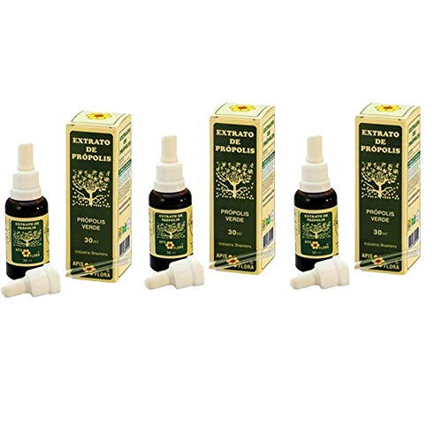 KIT 3X EXTRATO DE PROPOLIS VERDE 30ML