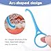 lanjue 6pcs Aligner Removar Tool, 2-in-1 Clear Aligner Removal Tool with Tongue Scraper Retainer Remover Tool Oral Care Disassembly Accessories Braces Removal Kit(6 Colors)