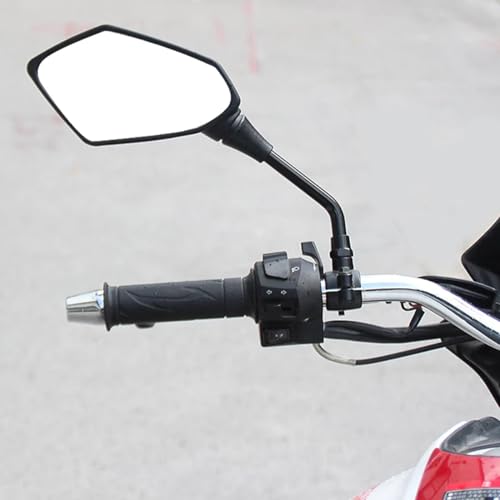 Khguz KHGUZ-MIRROR1 2Pcs Motorcycle Mirrors, Dirt Bike Rearview Side Mirror thumb #4