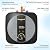 Ganggend 2.5 Gallon Electric Water Heater, 1500W 110V Mini Tank Under Sink Instant Hot Water Heater with Pressure Release Valve, Digital Display for Kitchen, RV, Laundry,Food Truck