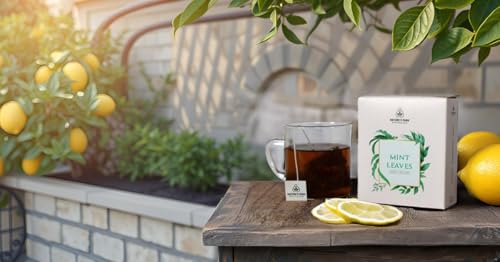Image of Mint Herbal Infusion Pyramid Infusion TeaBags - 5