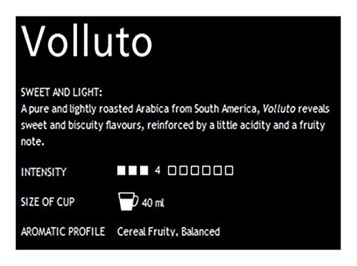 50 cápsulas de café Nespresso Volluto para máquinas Nespresso NUEVO