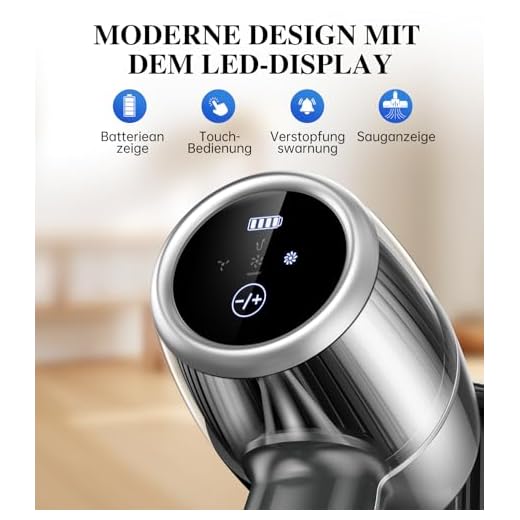 Kabelloser Akku Staubsauger für Tierhaare