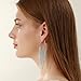 Tassel Earrings for Women Dangling Silver Long Cowgirl Western Silver Chandelier Earrings for Women Prom Jewelry Costume Party Gifts (Long-S)
