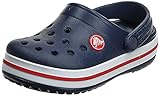 Crocs Kids' Crocband Clog , Navy/Red, 12 Little Kid
